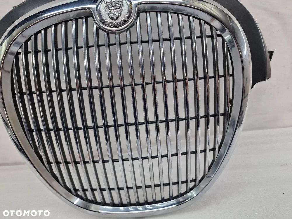 JAGUAR S-TYPE 03- ATRAPA / GRILL PRZEDNI PRZÓD , NR 4R83-8A133 , NR AUKCJI GL752 - 7