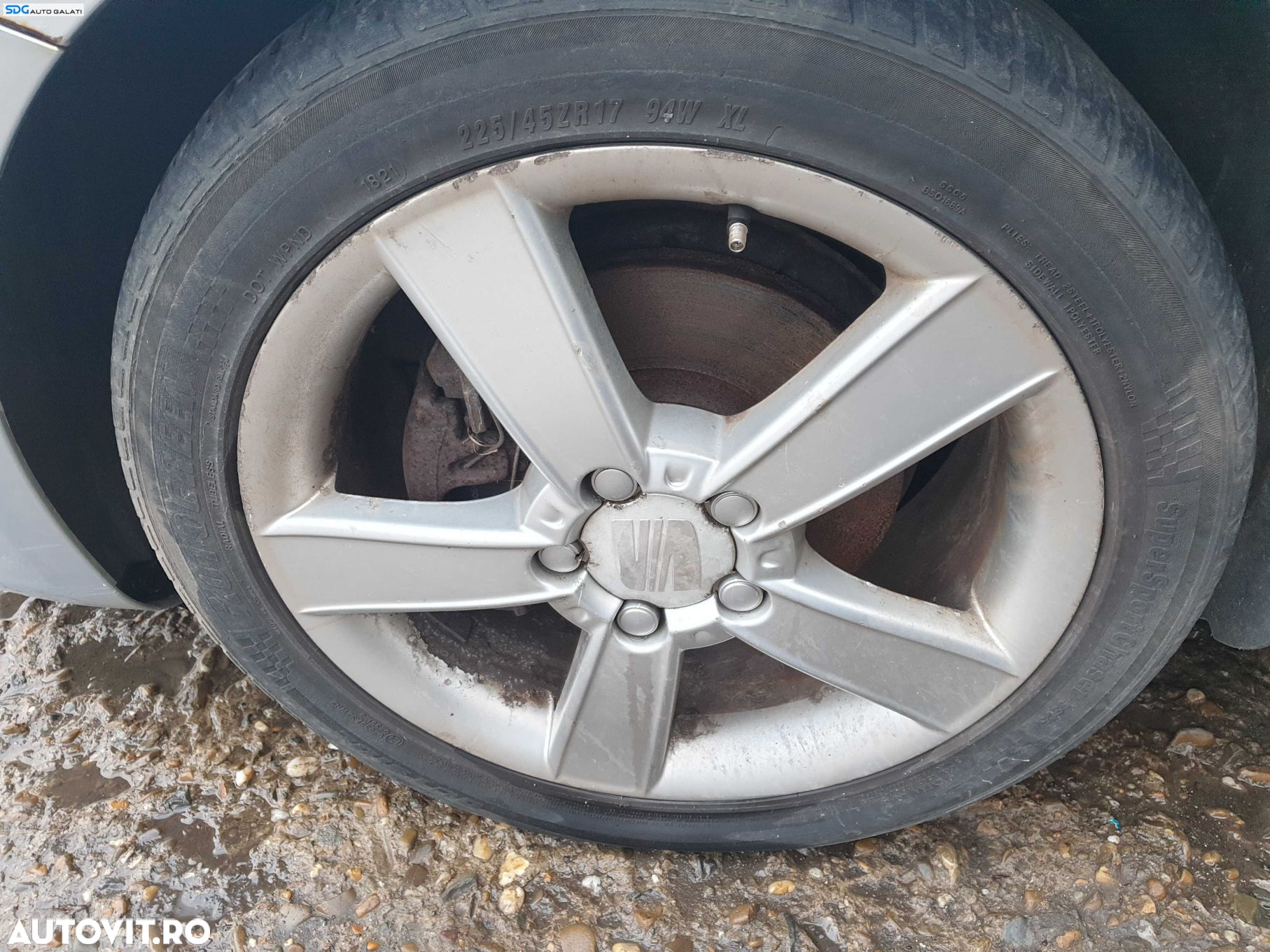 Set 4 Jante Roti Aliaj 225 45 17 R17 5x112 Volkswagen Passat B5.5 2001 - 2005 [K3351] - 3