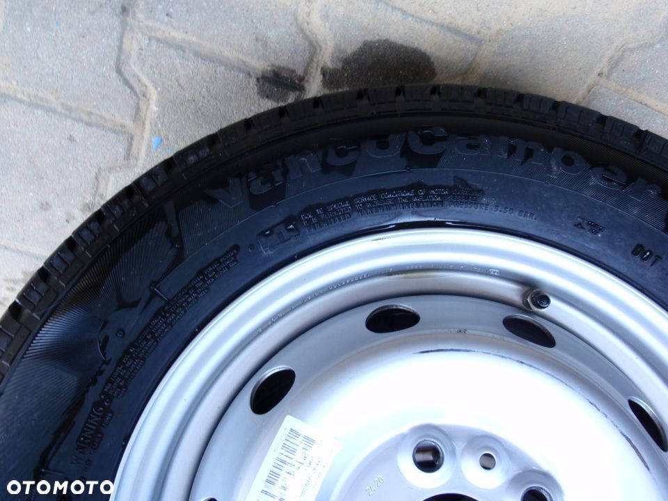 FIAT DUCATO BOXER JUMPER KOŁO FELGA OPONA 225 70 R15 Continental - 3