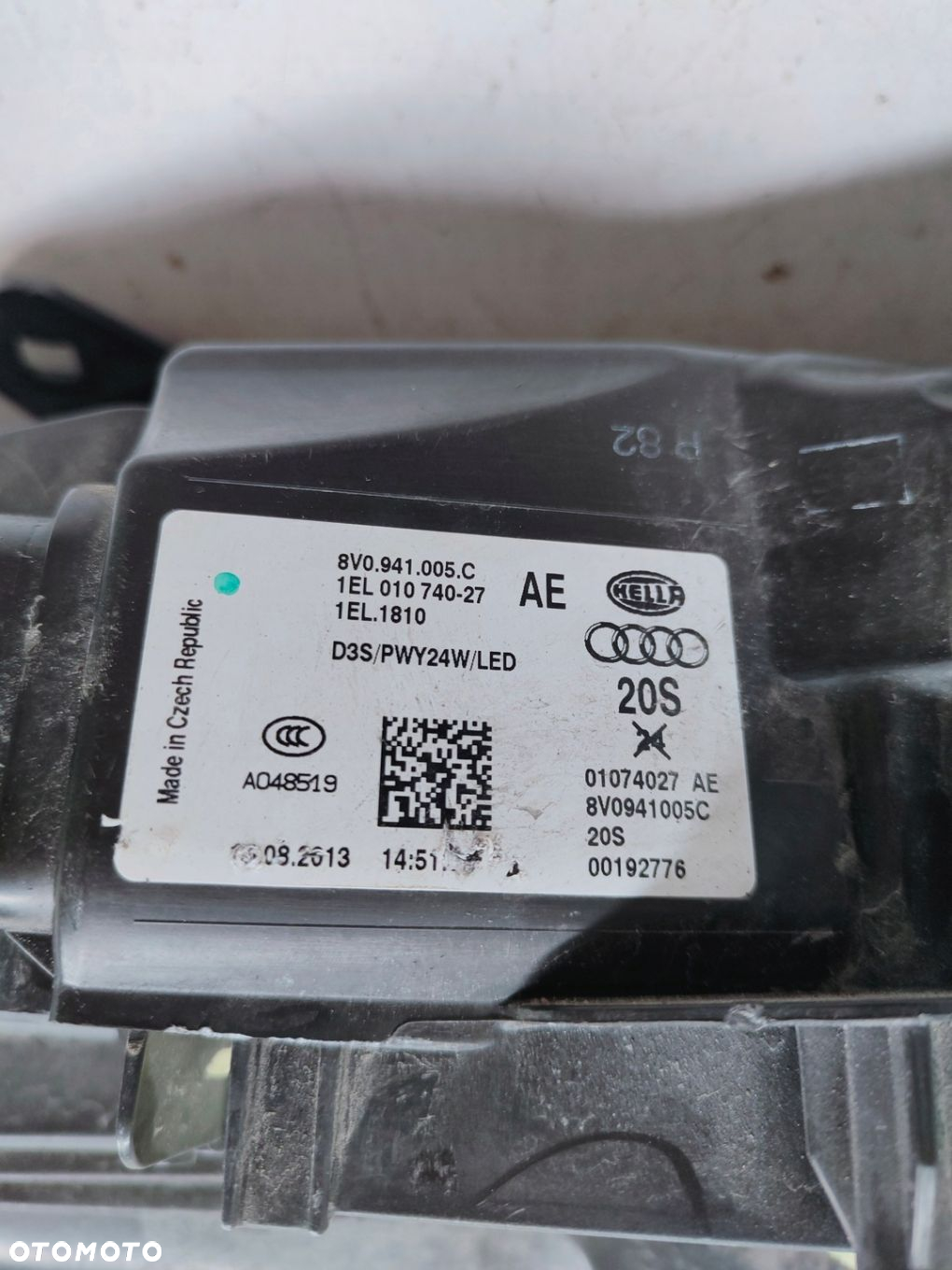 AUDI A3 8V SEDAN XENON LAMPA LEWY PRZÓD 8V0941005C - 6