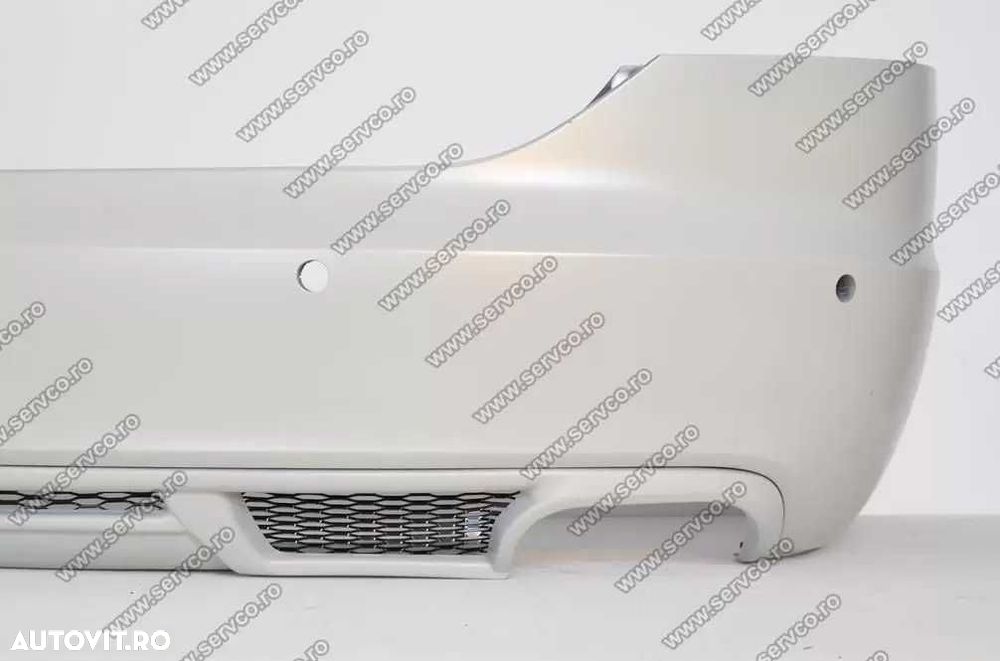 Prelungire spoiler tuning sport bara spate Audi A6 C6 4F ABT Sedan S line RS6 S6 2004-2008 ver. 2 - 8