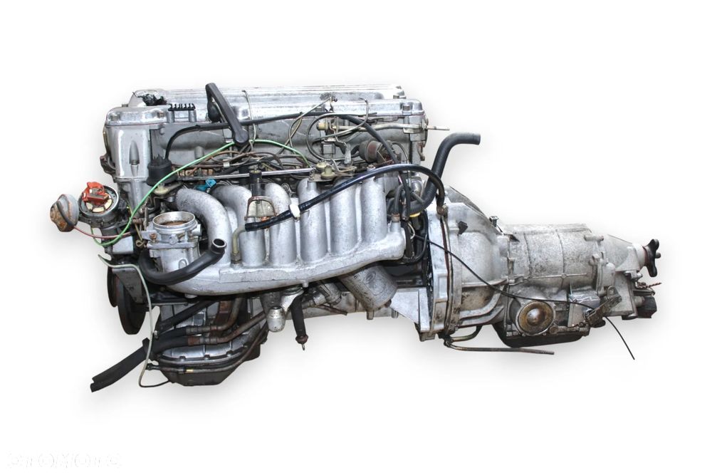SILNIK 2.8 R6 M110.984 + AUTOMAT 722.112 / MERCEDES W123 280E 1980 - 4