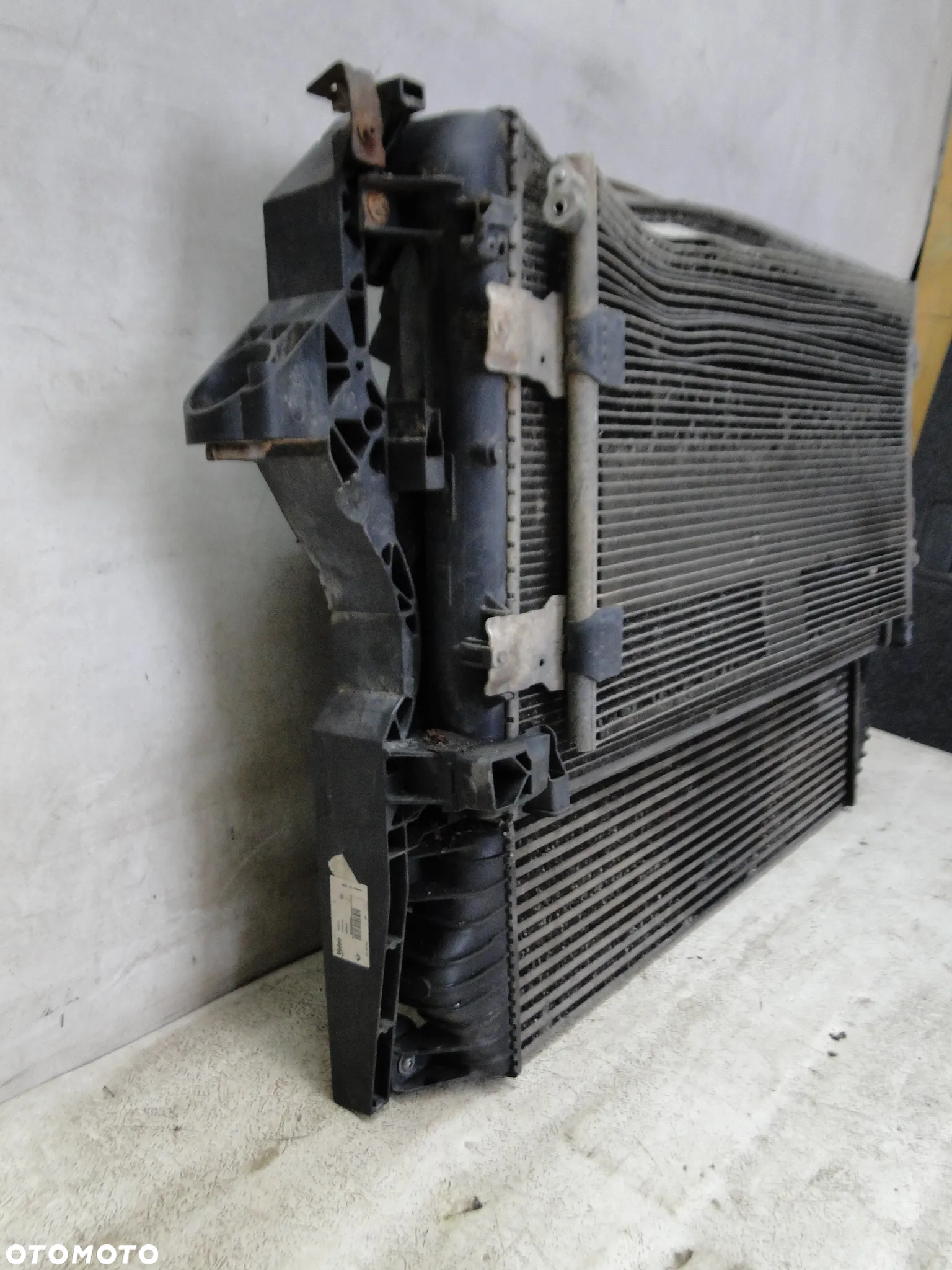 MASTER II 2 MOVANO A PAS PRZEDNI OBUDOWA CHŁODNICA KLIMATYZACJI WODY PŁYNU INTERCOOLER WENTYLATOR 2.5DCI EUROPA - 2