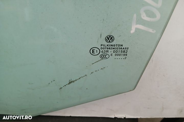 Geam usa fata stanga 43R-001582 43R-001582 Volkswagen VW Touran 1 [2t - 2
