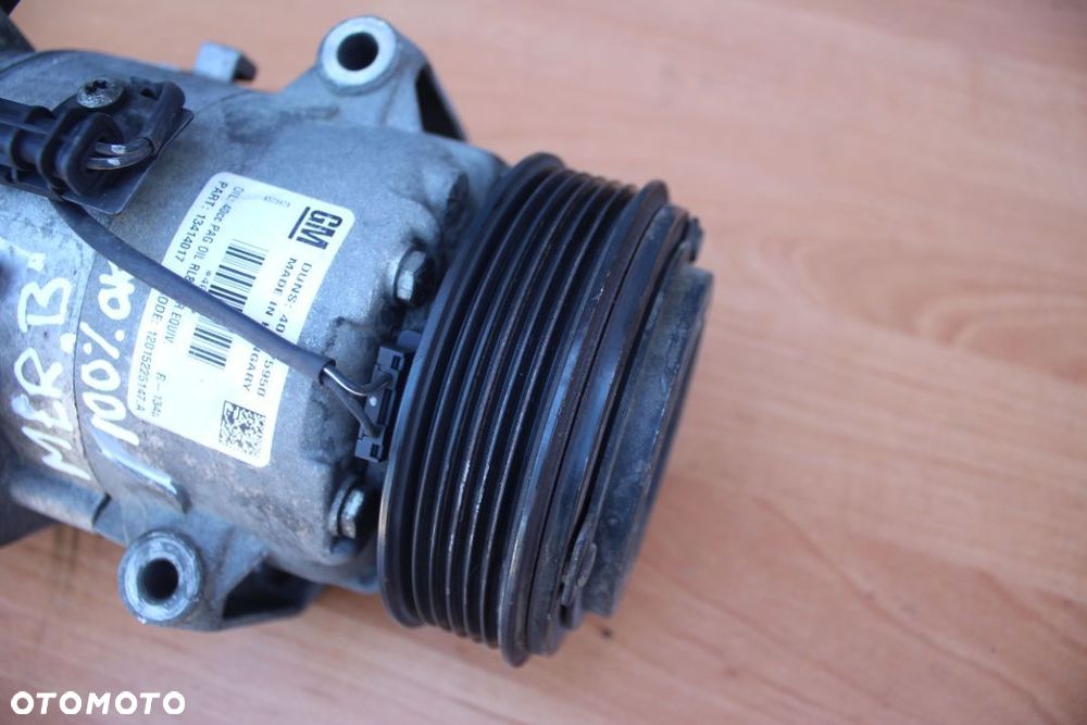 SPRĘŻARKA KLIMATYZACJI OPEL MERIVA B ASTRA J 1.7 CDTI 13414017 - 4