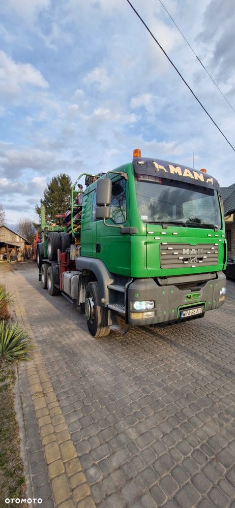MAN TGA 26.480 6x4 do dłużycy, drewna, lasu - 3
