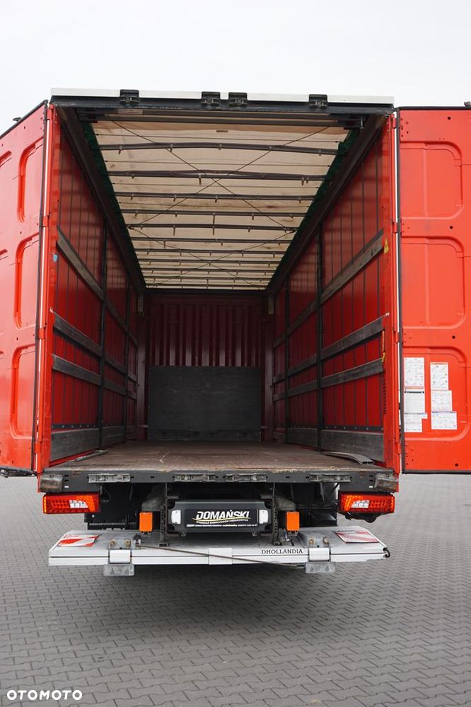 Scania P 280 / ACC / E 6 / FIRANKA + WINDA / 20 PALET / DŁ. 8,2 M / OŚ SKRĘTNA - 10