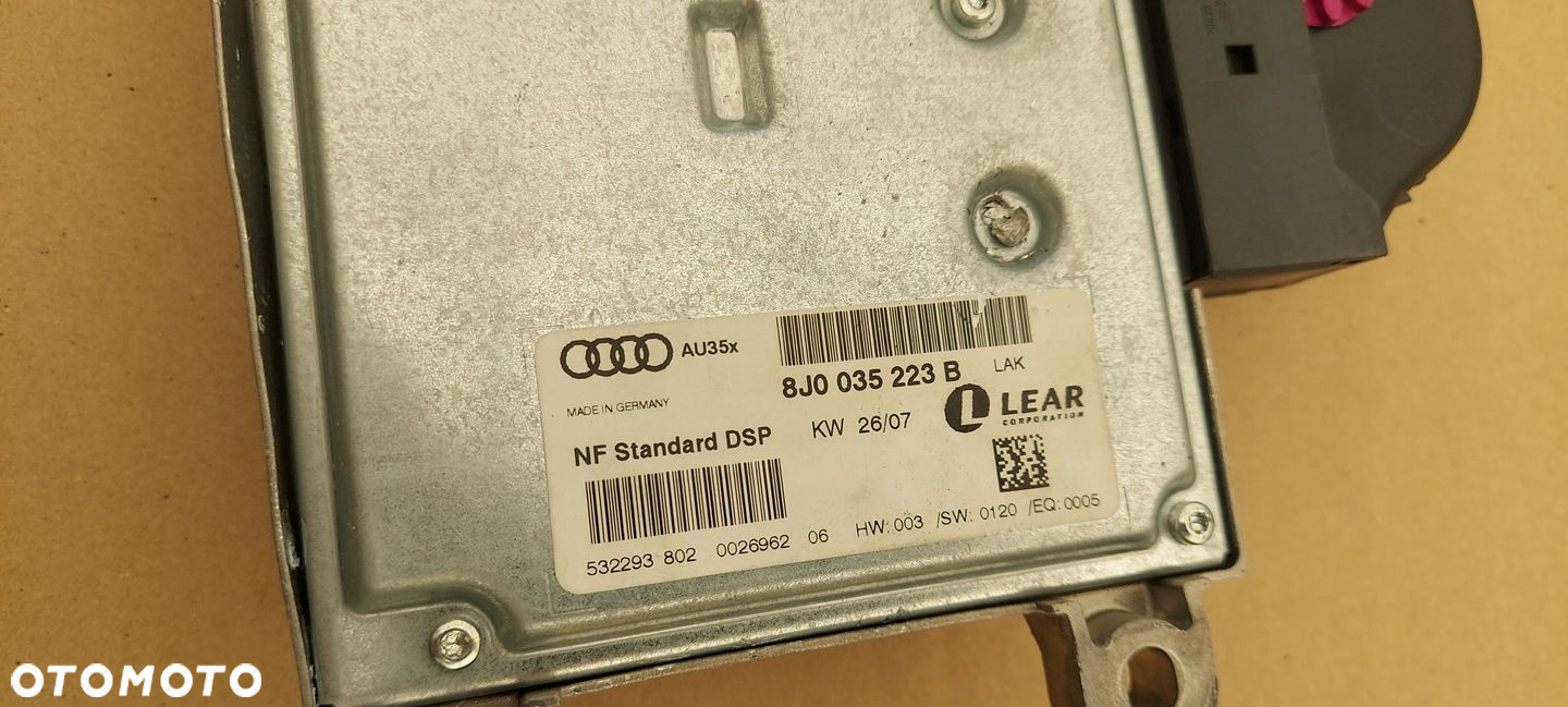 WZMACNIACZ RADIA AUDI TT 8J 8J0035223B K20 - 3
