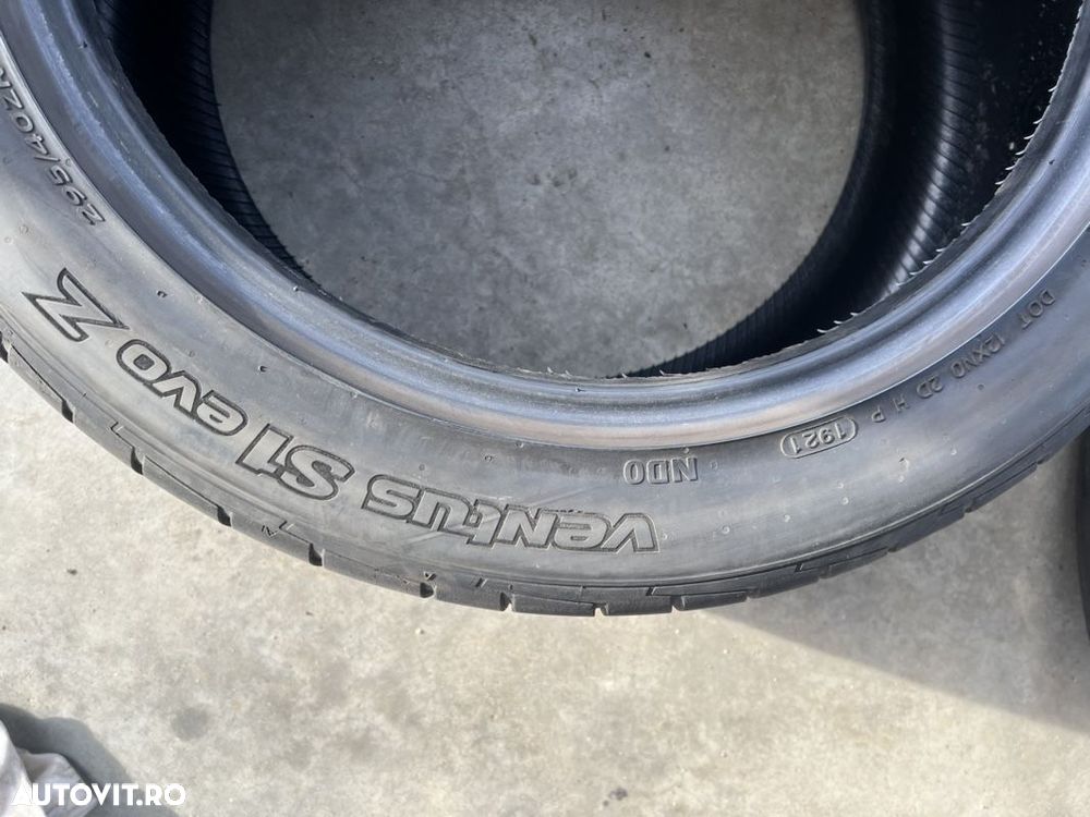 vând 2 anvelope 295/40/19 hankook de vară la 6mm - 8