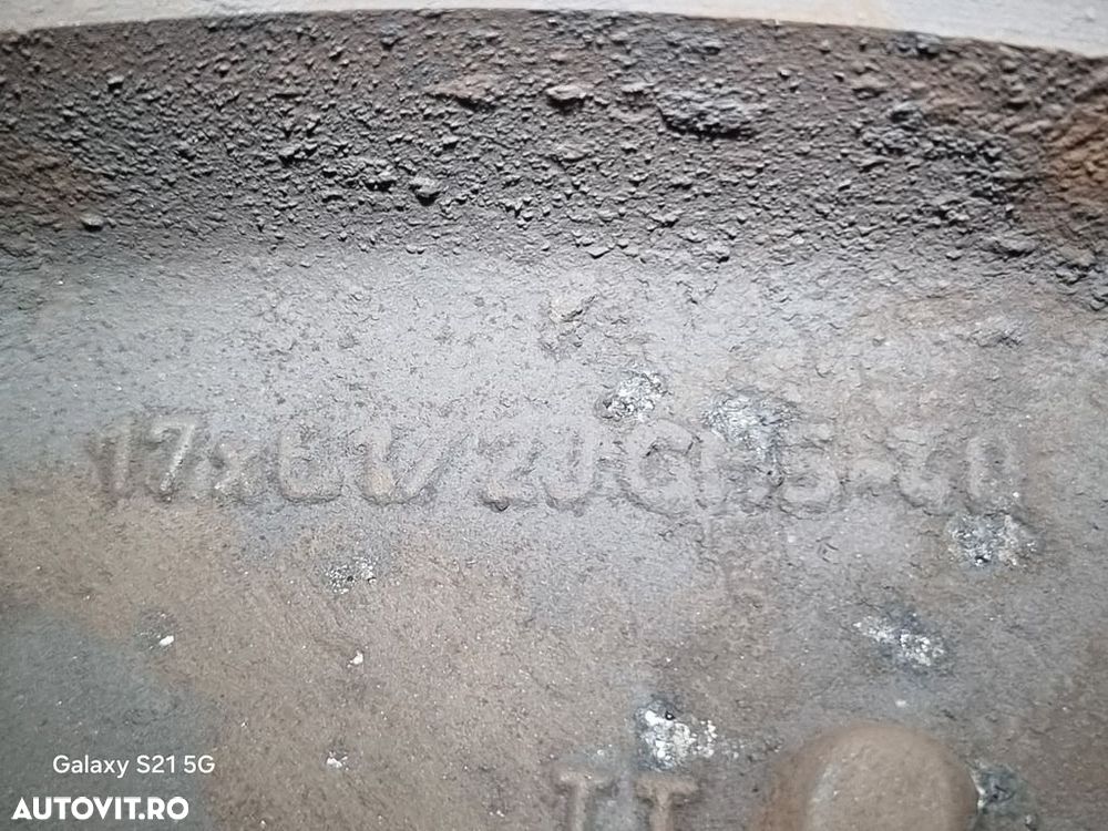 Jante aliaj Nissan Qashqai 2007 - 2010 (1393) R17 Et 55 5*115 - 7