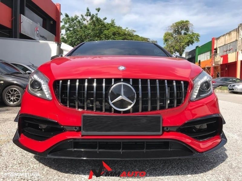 Grelha Frontal Mercedes Classe A W176 Facelift GTR - 1