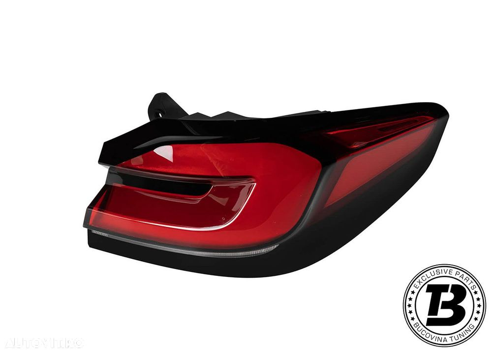 Pachet Exterior compatibil cu BMW Seria 5 G30 conversie la G30 LCI M5 Design - 17