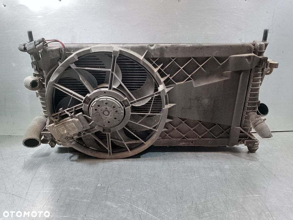 ZESTAW CHŁODNIC WODA KLIMA WENTYLATOR, INTERCOOLER VOLVO V50 1.6 HDI - 4