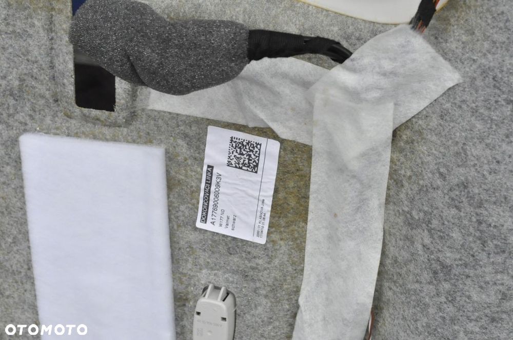 MERCEDES A W177 PODSUFITKA DACHU CZARNA - 8