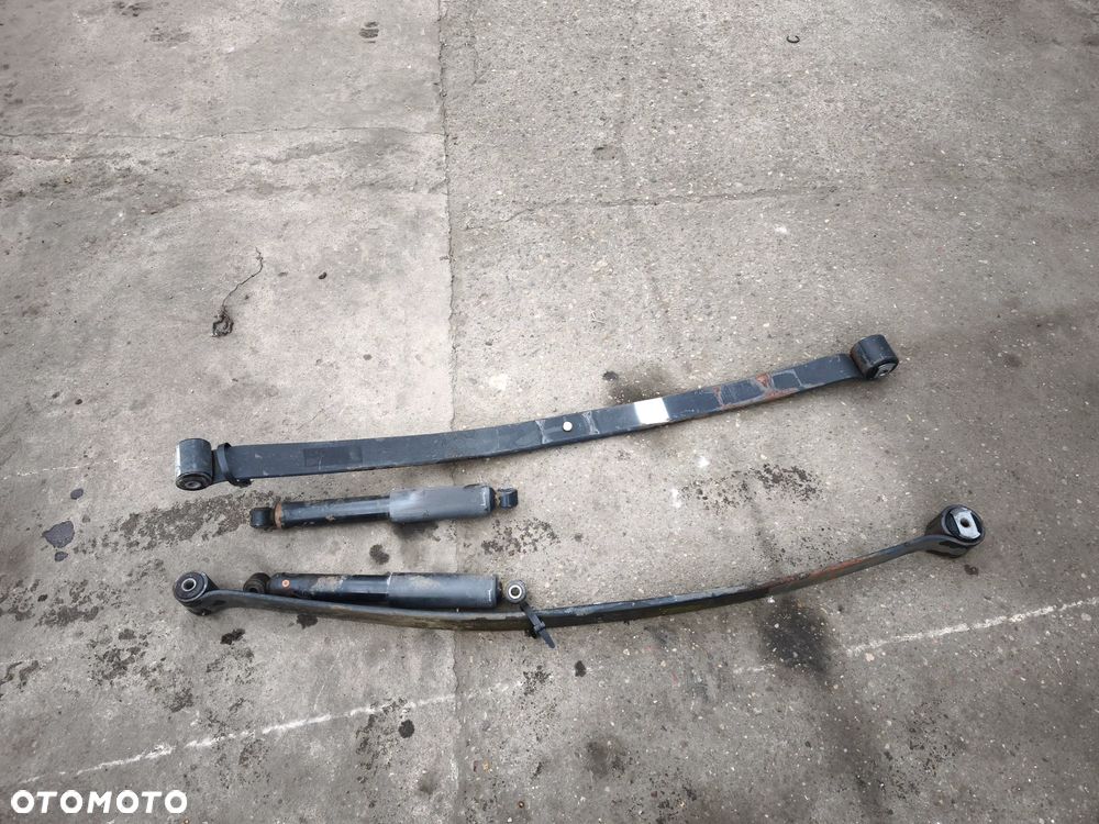 Resor resory pojedyncze Fiat Ducato III Citroen Jumper Peugeot Boxer 2007-2024 białe - 2