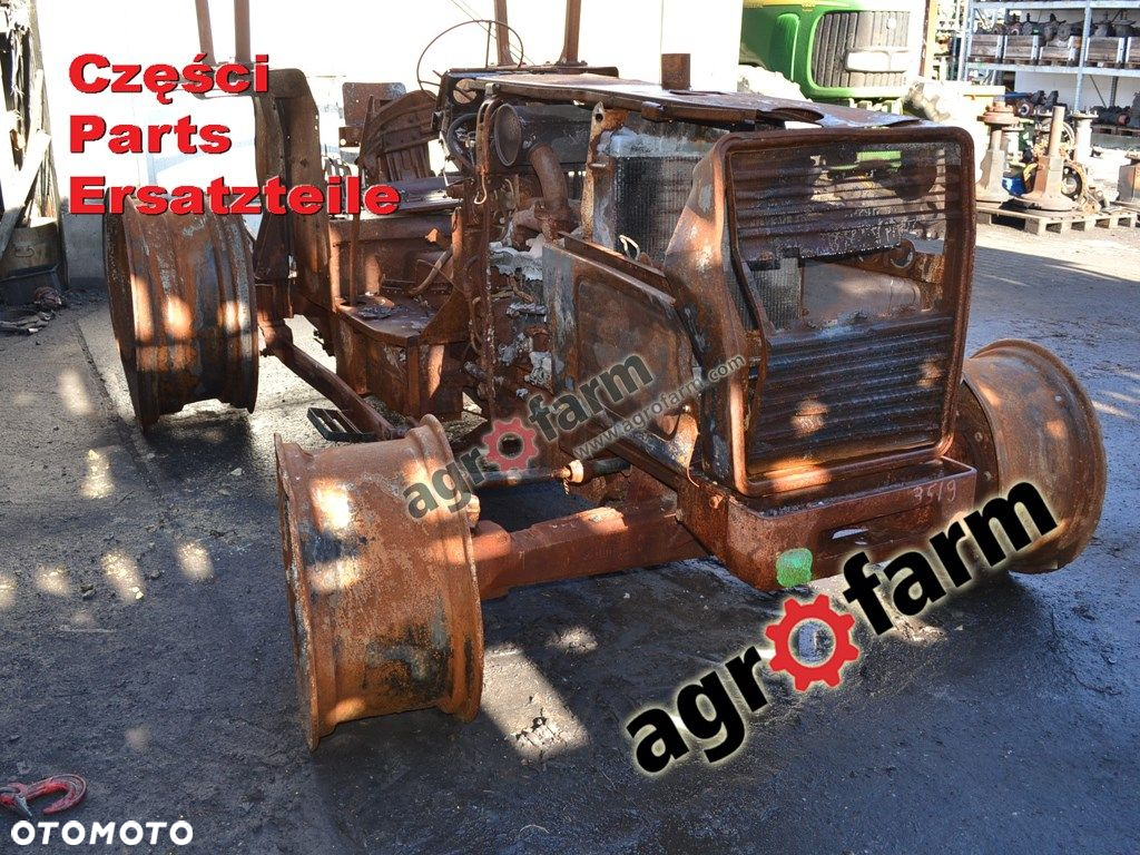 Massey Ferguson 375 części, skrzynia biegów, oś - 2