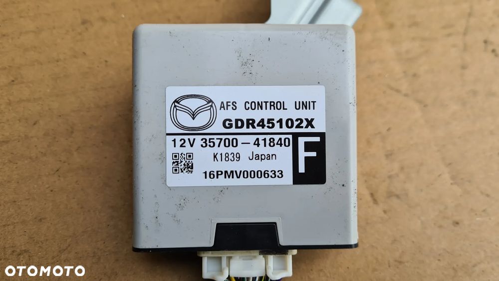 Mazda 6 GH LIFT moduł sterownik świateł lamp skrętnych AFS - 3