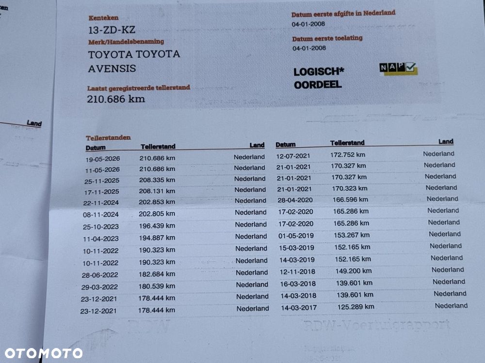 Toyota Avensis 1.8 VVT-i Combi - 31