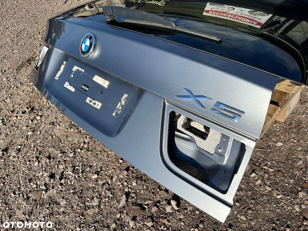 Klapa bagaznika szyba tyl STOP A52/7 SPACEGRAU BMW E70 X5 ORG LAKIER - 6