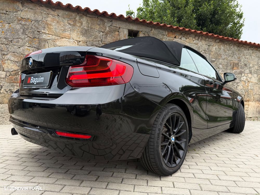 BMW 218 d Cabrio Line Sport - 6