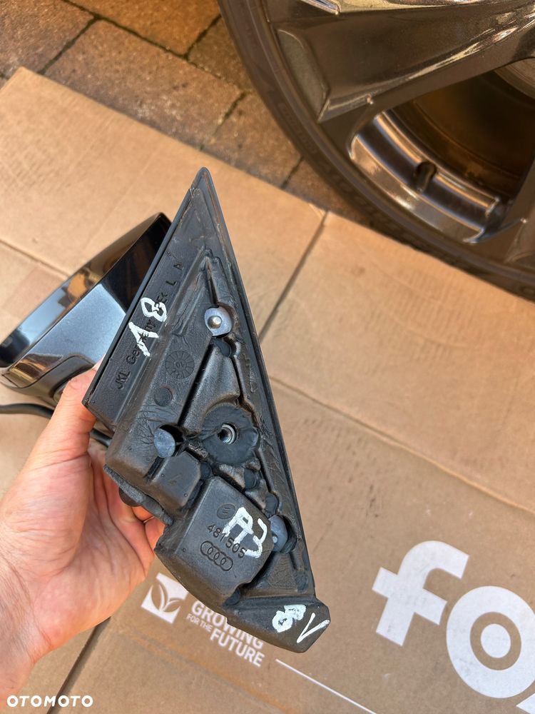 Audi A3 8P lift lusterko lewe 6 pin prawe 6 pin europa - 3