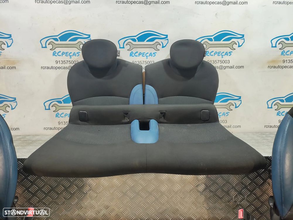 Bancos originais MINI COOPER R56 pele tecido airbag - 14