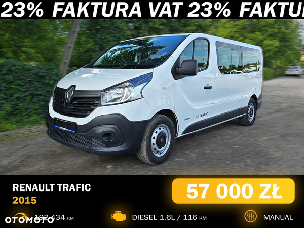 Renault Trafic 1.6 dCi 115 Grand Combi L2H1 Expression
