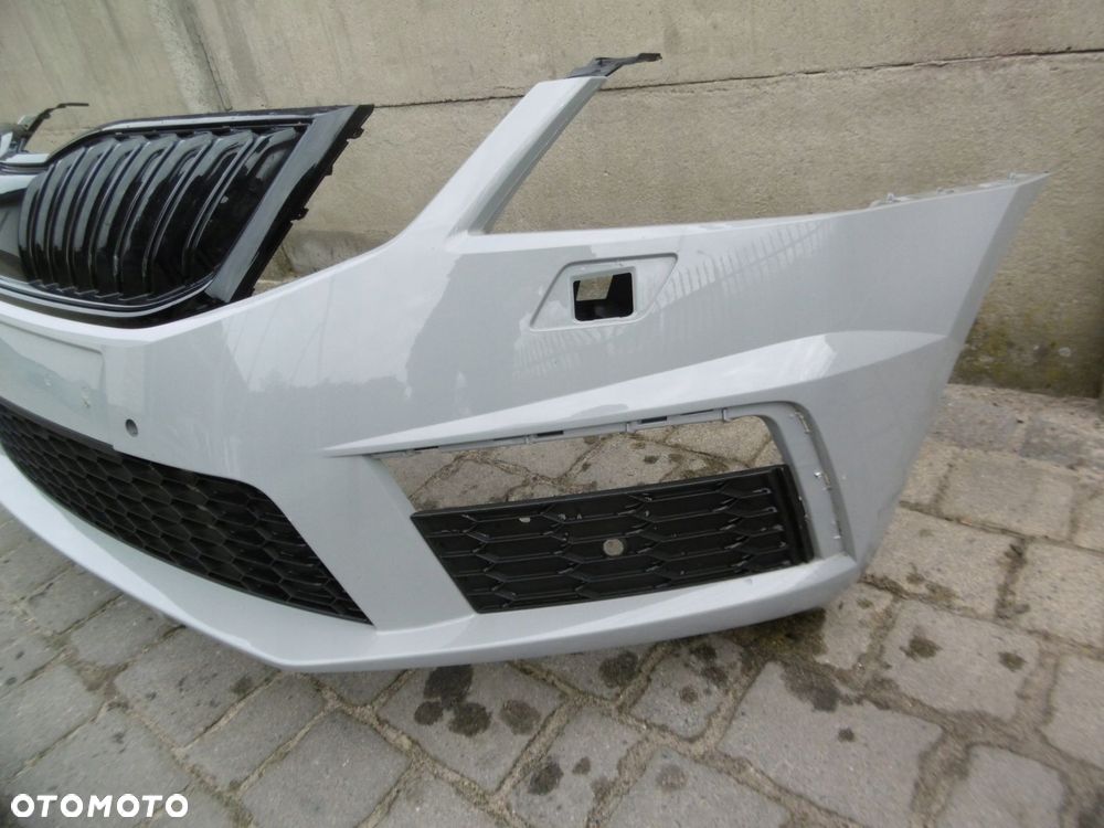 skoda octavia iii rs, vrs 5e0 lift - zderzak przedni - 3
