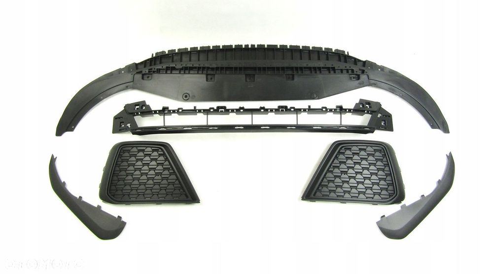 Audi A1 18 - 24 Kratka / Kratki w zderzak / spojler / osłona Zestaw ! - 1