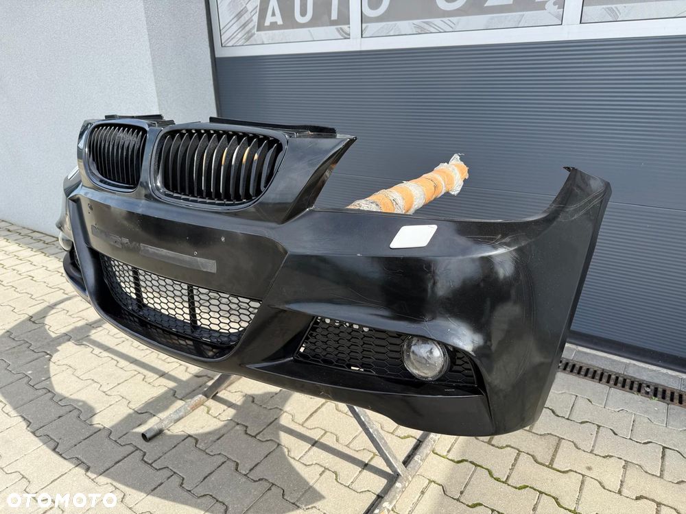 BMW 3 E90 E91 M PAKIET LCI LIFT 09-12 ZDERZAK PRZÓD POD SPRYSKIWACZE - 5