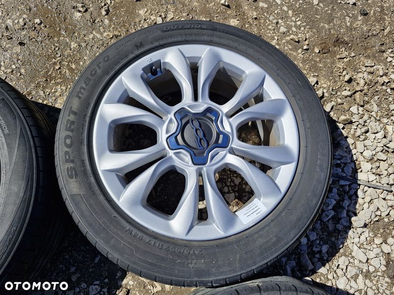 FIAT 500X FELGI ALUMINIOWE 5X110 17 CALI ET40 735612336 KOŁA 7JX17 - 7