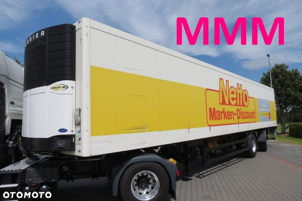 Schmitz Cargobull NACZEPA CHŁODNIA OŚ SKRĘTNA AGREGAT CARRIER VECTOR 1850 TYLKO 7200 MTG!!! SPROWADZONA Z DE SCHMITZ ROHR