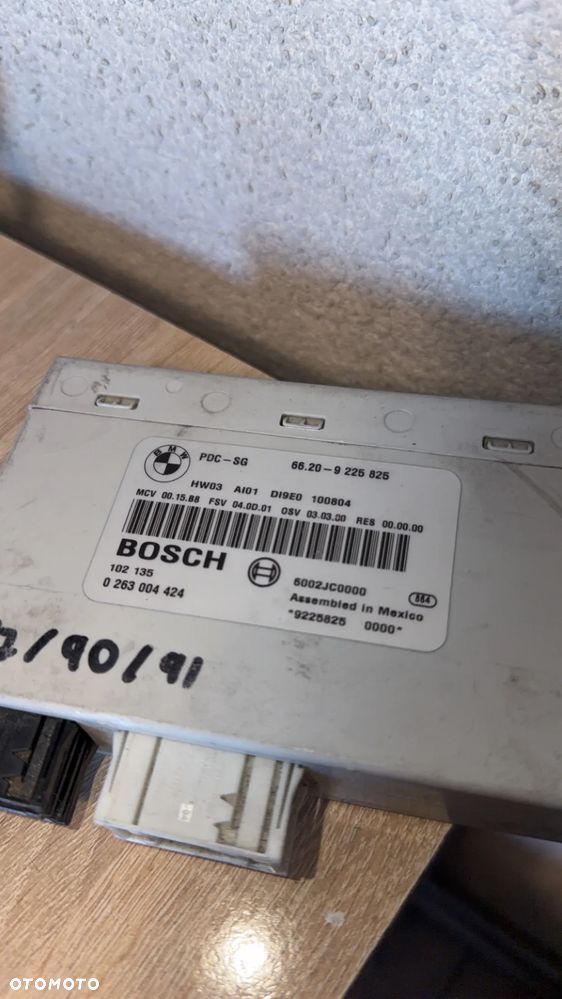 BMW E84 E87 E90 MODUŁ STEROWNIK PDC 9225825 - 3
