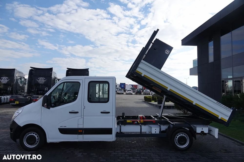 Renault MASTER / DCI 135 / BASCULATOR / CAMION CU OPȚIUNI 7 LOCURI / MANUAL - 4