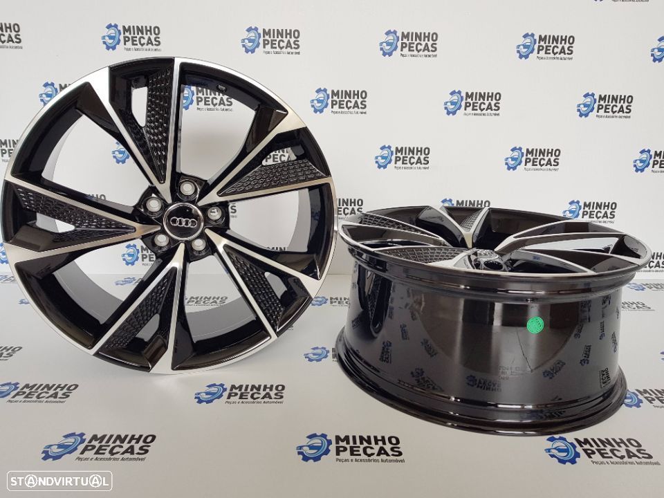 Jantes Audi 2020 RS7 em 19 Black Polish - 4