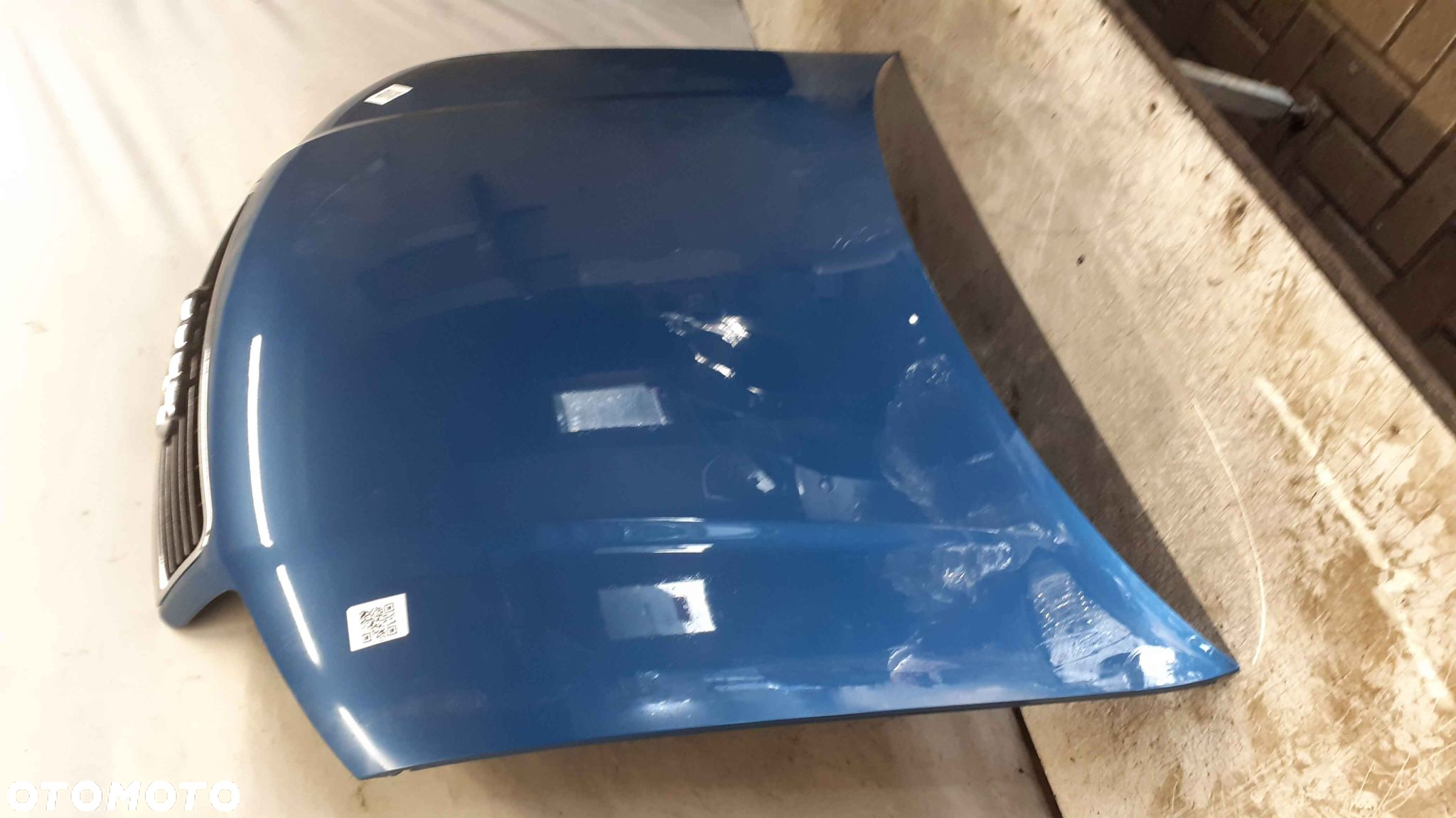) MASKA POKRYWA SILNIKA DO AUDI A4 B6 LZ5C BŁĘKITNA NIEBIESKA - 4