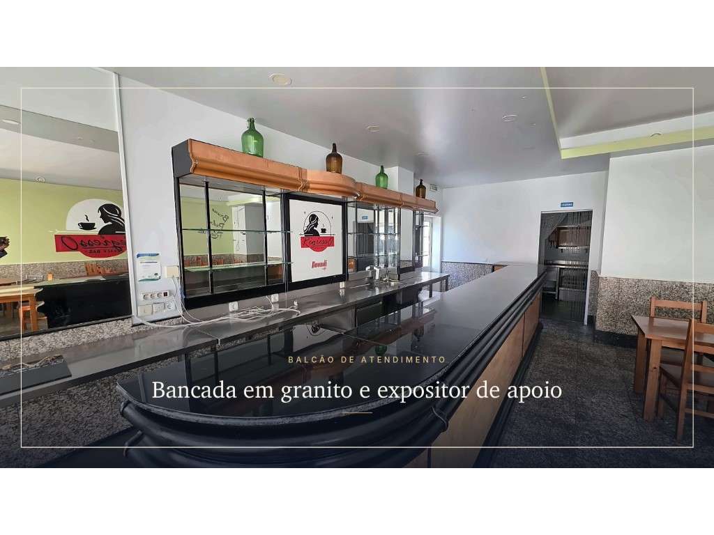 Café / Snack-bar totalmente equipado para arrendamento · S. Pedro d... - Grande imagem: 3/12
