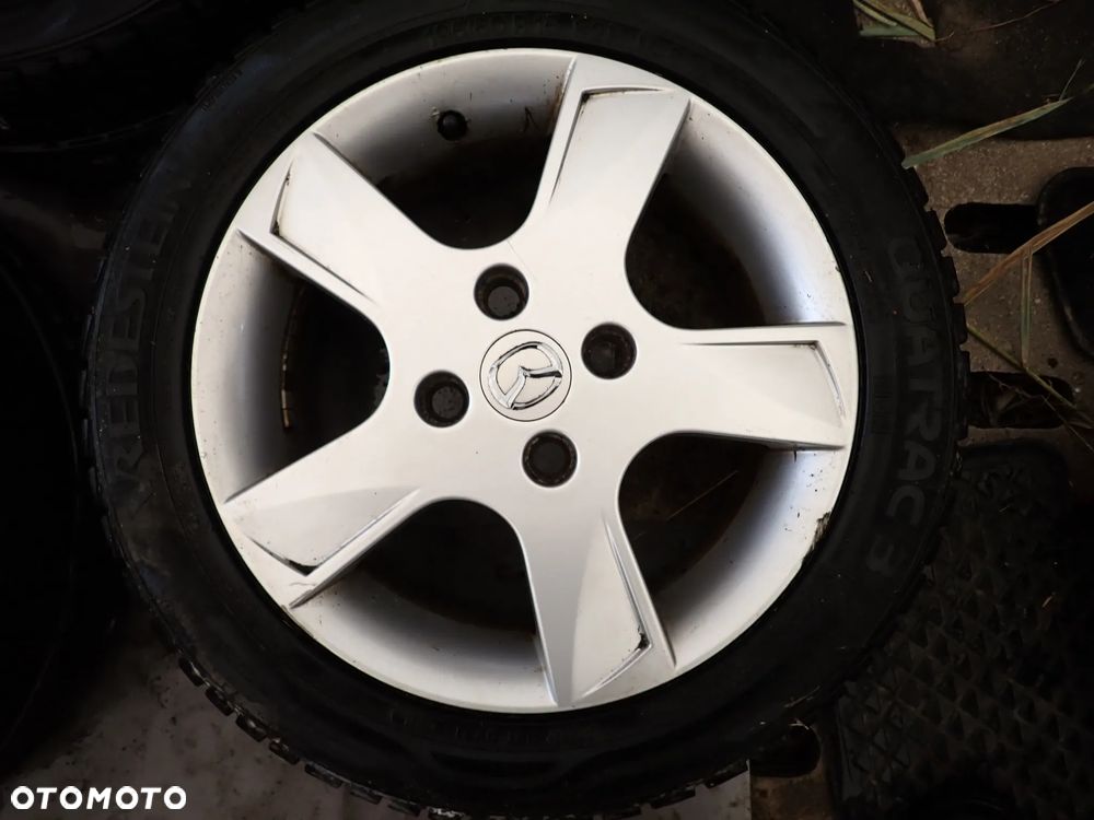 MAZDA 2 KOŁA ALUFELGI 15' 4M71-AA Z OPONAMI - 4