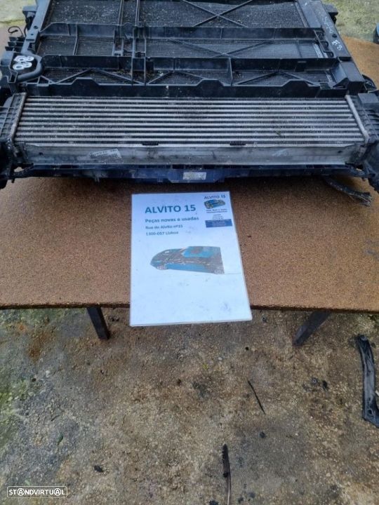 radiador de intercooler, água, ac e termoventilador Mercedes Vito 111 2018 - 1