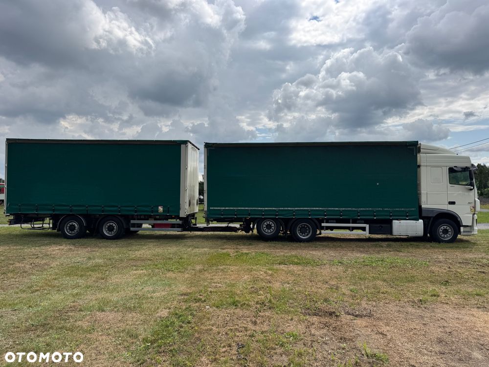 DAF XF 460 6X2 Euro 6 Zestaw Z Przyczepą 38 Palet Przejazdowy Dach Zsuwany - 3