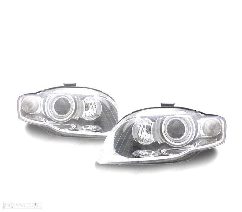 FARÓIS DIRECCIONAIS BI-XENON AUDI A4 B7 06-07 - 1