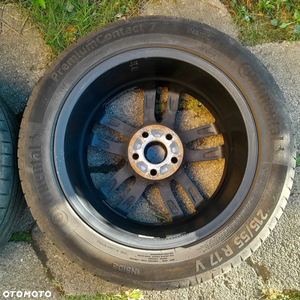Letnie czarne Mitsubishi MMDA06 Continental PremiumContact 7 215/55 R17 94 V FR 5x114,3 - 16