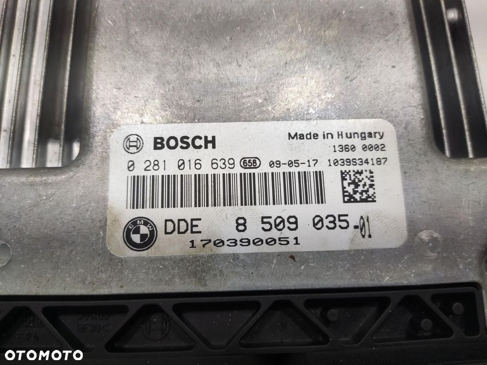 STEROWNIK KOMPUTER SILNIKA BMW X6 E71 3.0D 2007-2012 8509035 - 4