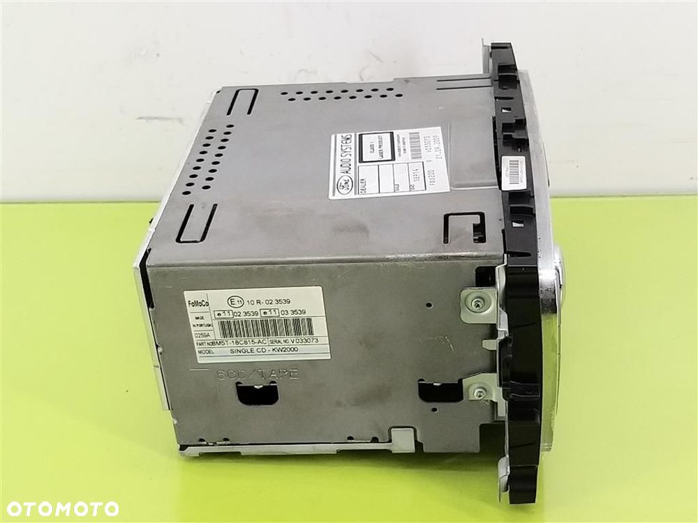 Radio  CD FABRYCZNE Ford Focus MK2 2007-2011 LIFT FORD AUDIO SYSTEMS - 7
