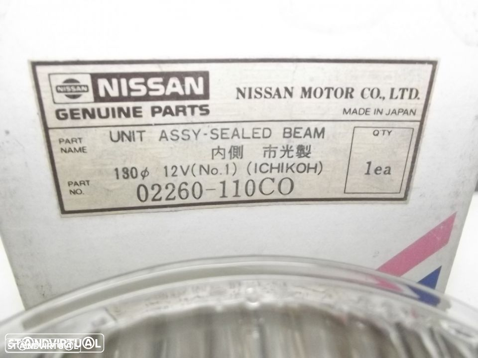 nissan farol selado novo e original - 3
