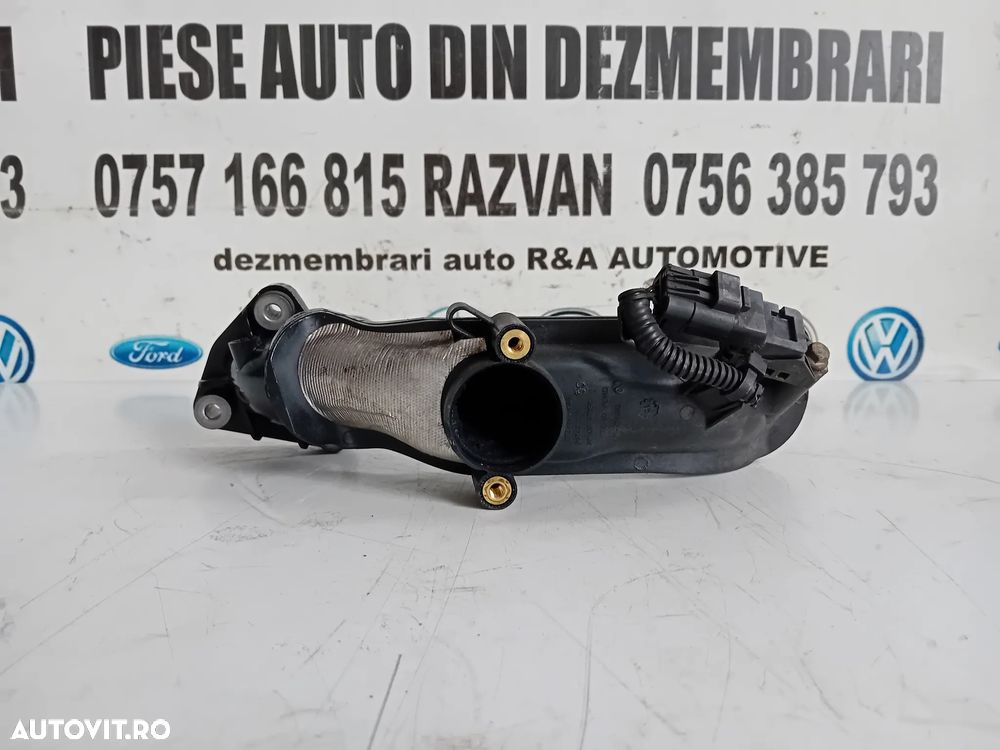 Tubulatura Intercooler Senzor Presiune Gaze Ford Ecosport 1.5 Tdci 2012-2019 Motor XVJD 9674942380 - 3