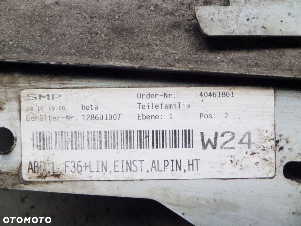 bmw 4 f36 listwa progowa prawa lewa próg prawy lewy - 9