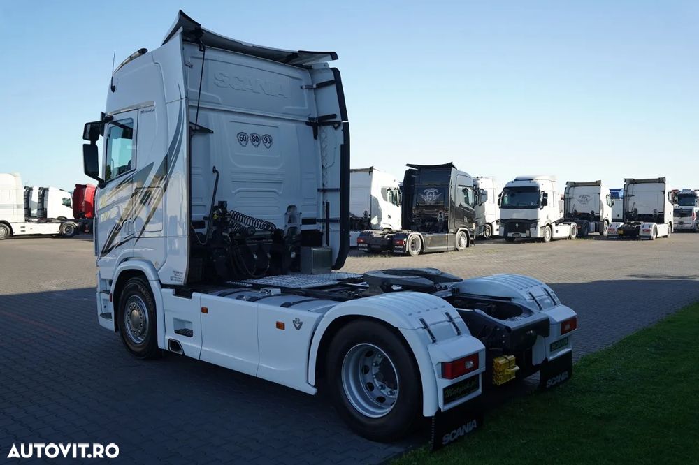Scania S 580 / V8 / RETARDER / I-PARK COOL / COMPLET AIRMATIC / PIELE / - - 7