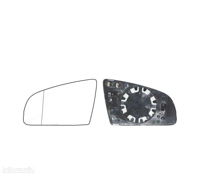 VIDRO ESPELHO BASE ESQUERDO AUDI A3 8P 03-08 - 1