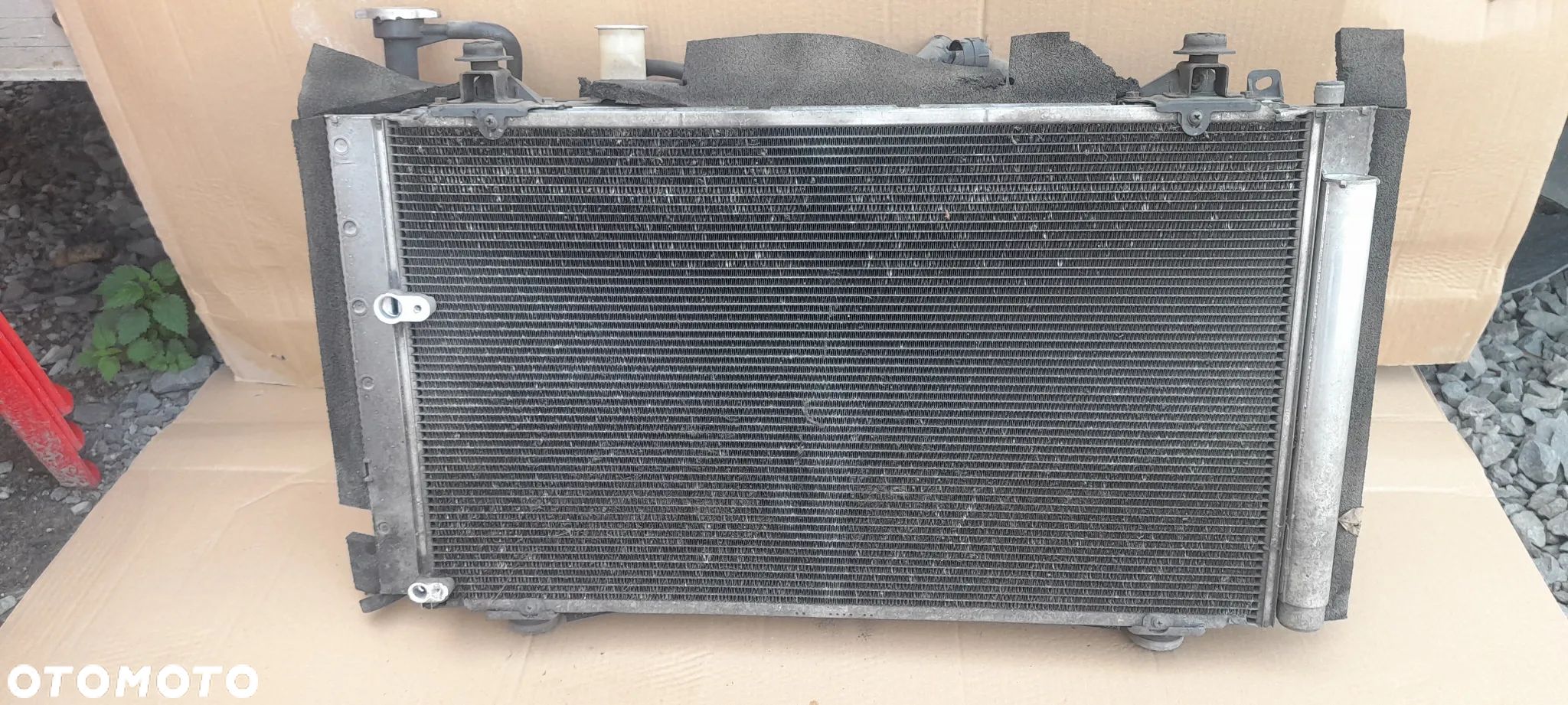 TOYOTA PRIUS II 1.5 HYBRYD 03-09 KOMPLET CHŁODNIC CHŁODNICA WODY - 1